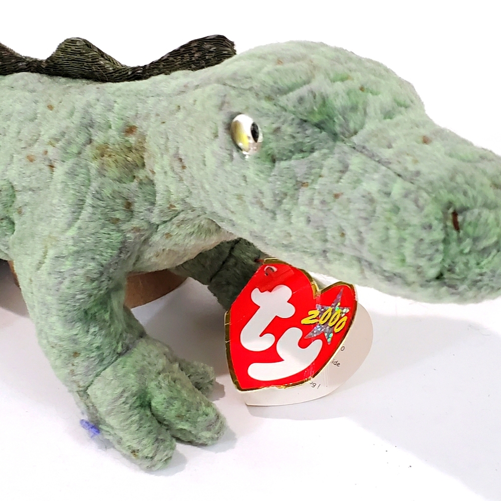 Ty Beanie Babies Collection SWAMPY The Alligator NWT Retired Vintage Plush Toy